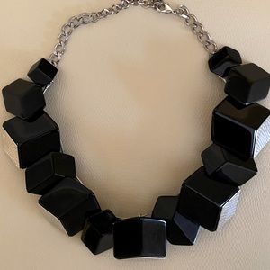 Lafayette 148 Black Statement Necklace